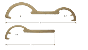 Hose coupling wrench