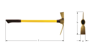 Pioche à défricher