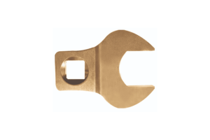 Open end crowfoot wrench, 1/2" drive